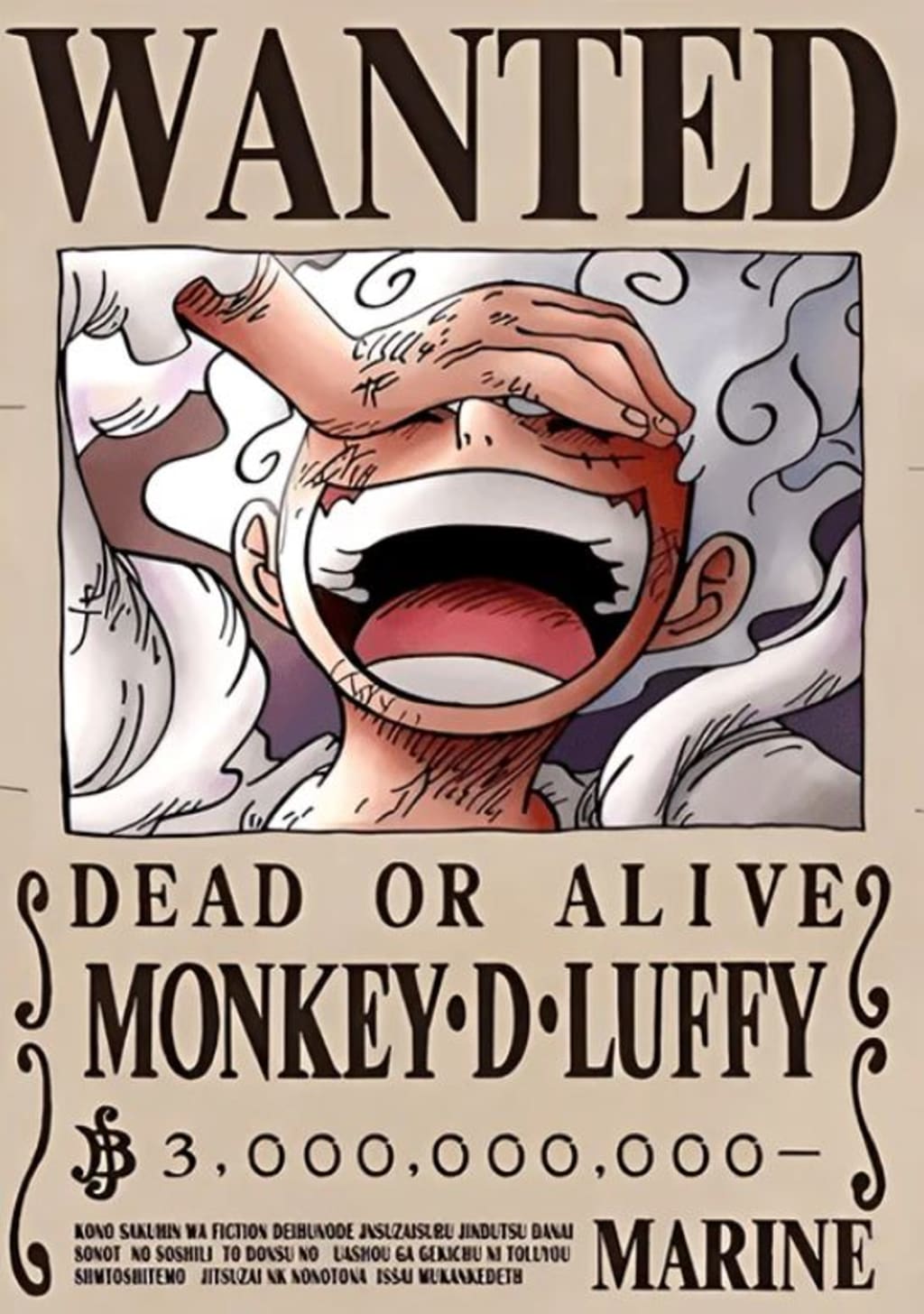 Evolution of MONKEY D. LUFFY