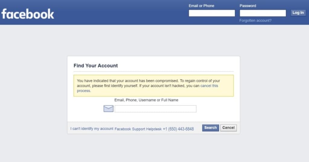 I forgot my Facebook password and email password. How can I log into  Facebook?