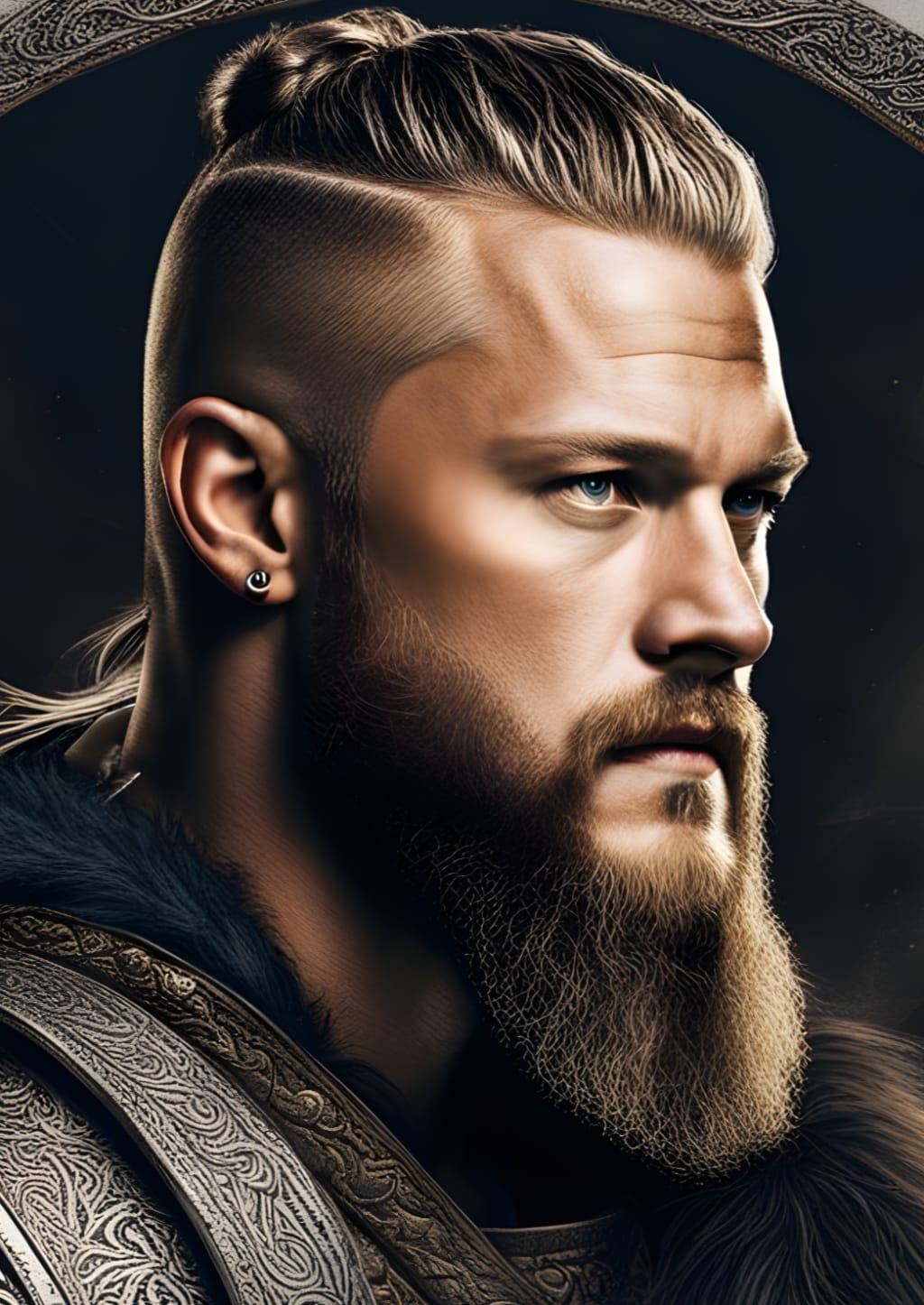 Fabián Coppola - Portrait Ragnar Lodbrok