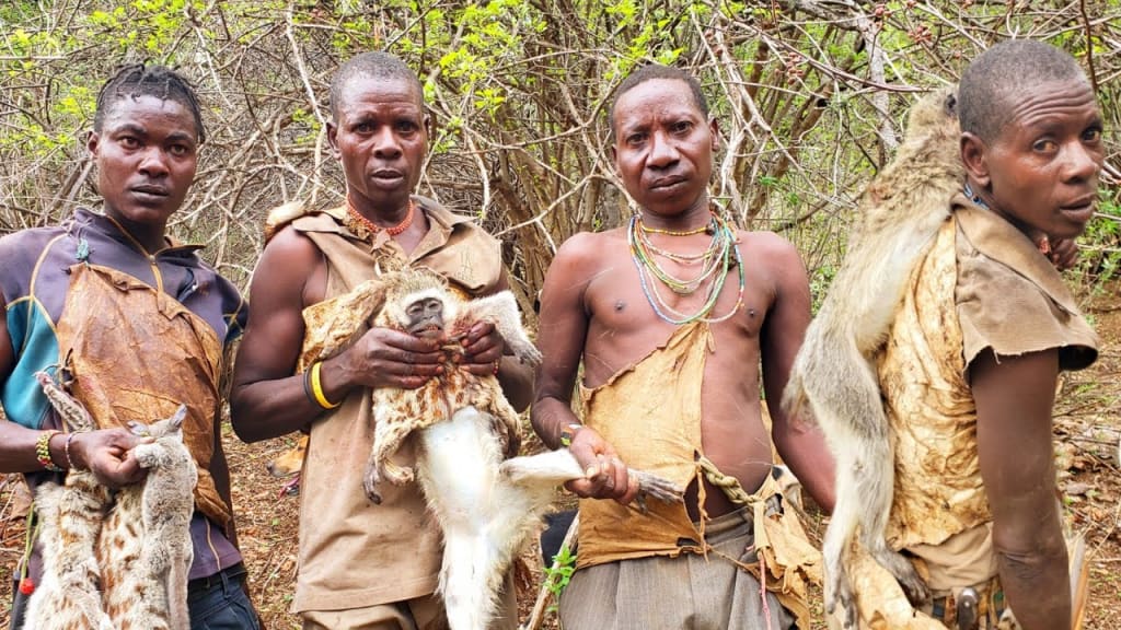 Hunting and eating Baboons with the Hadza People | History