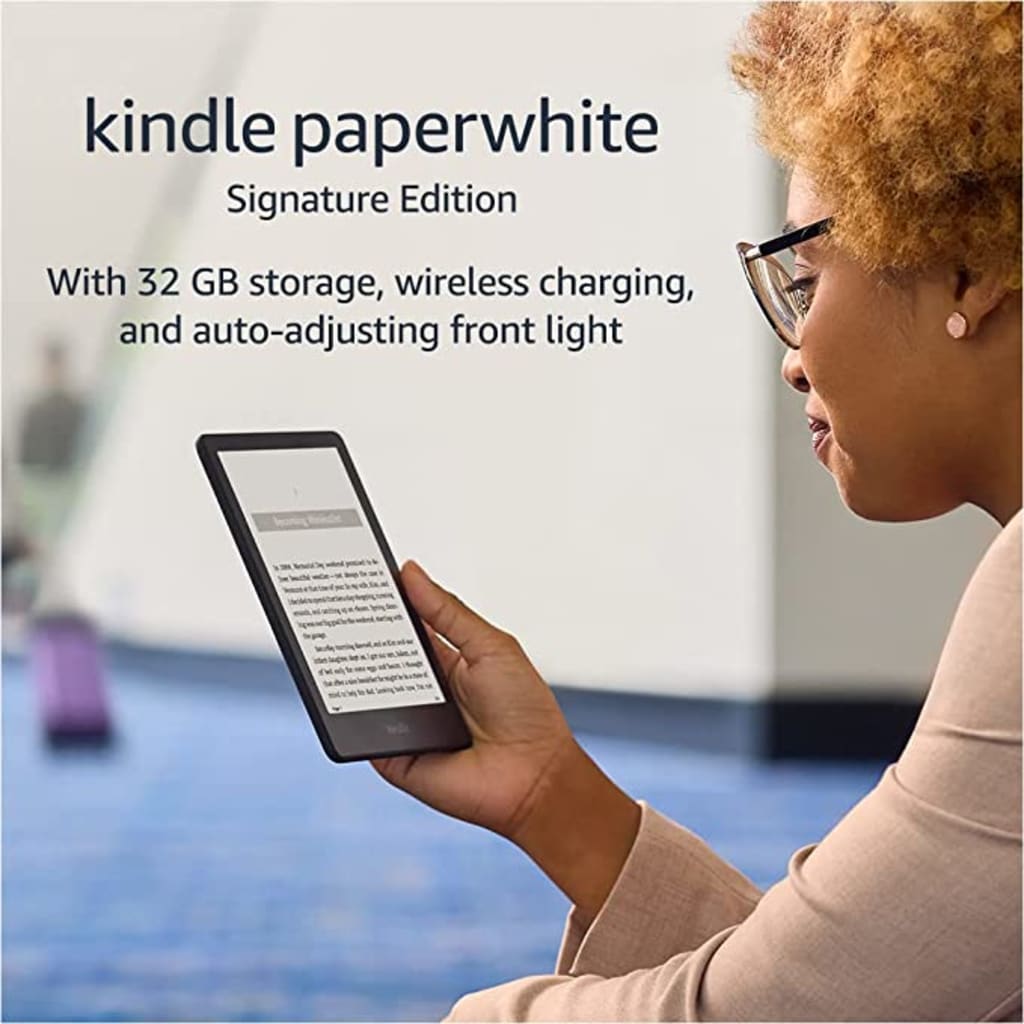 Kindle Paperwhite (8 GB) – Now with a larger display, adjustable  warm light, increased battery life, and faster page turns – Without  Lockscreen