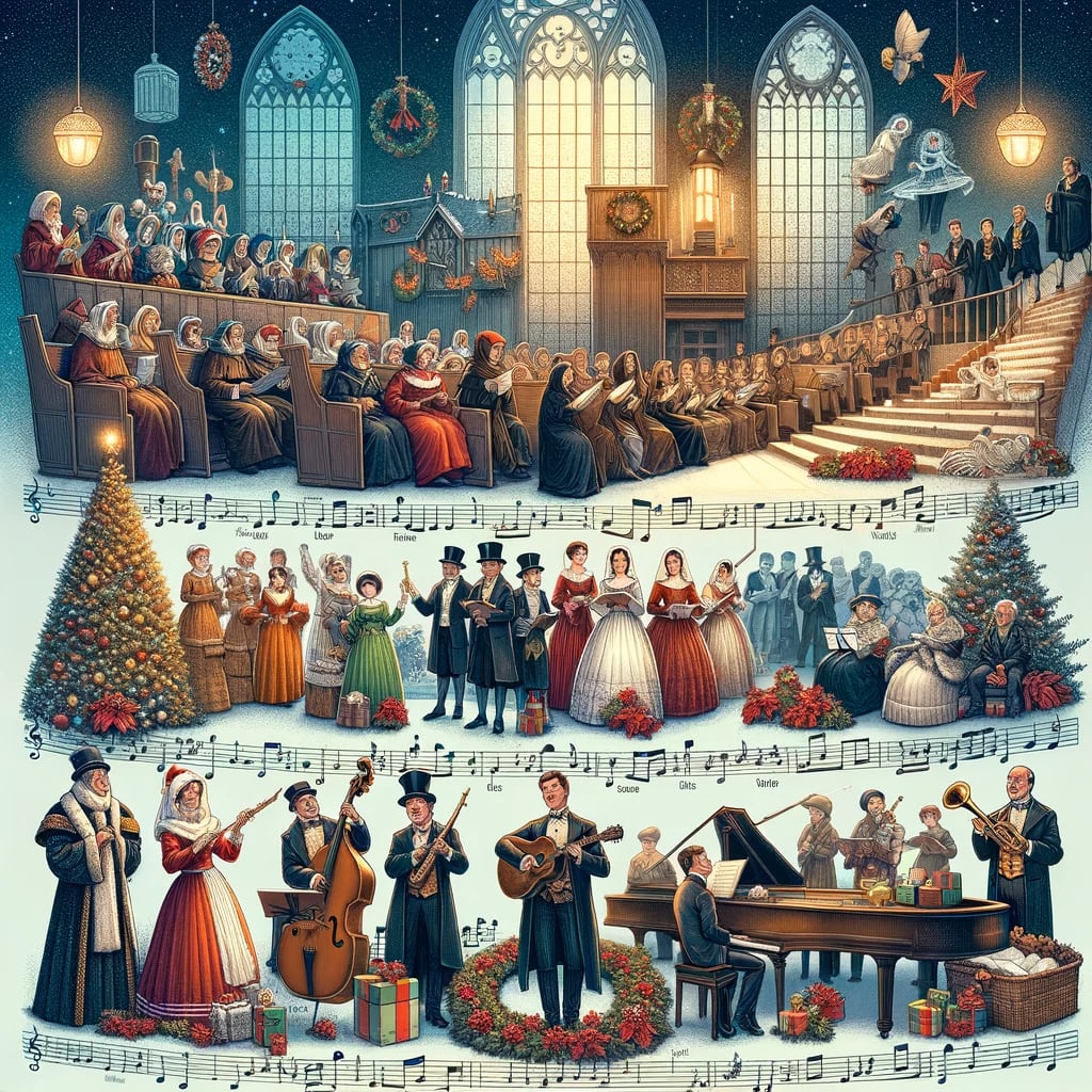 The Evolution of Christmas Carols History