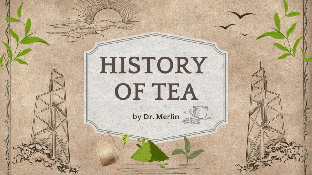 A HISTORY OF TEA - FROM MYTH TO MODERN DAY