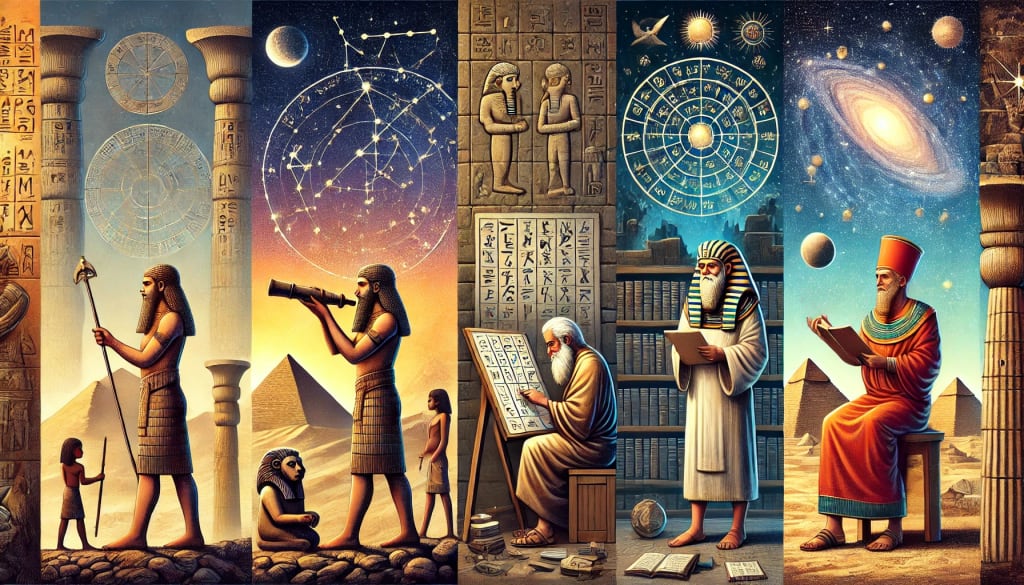 Image of an Ancient Astrologer