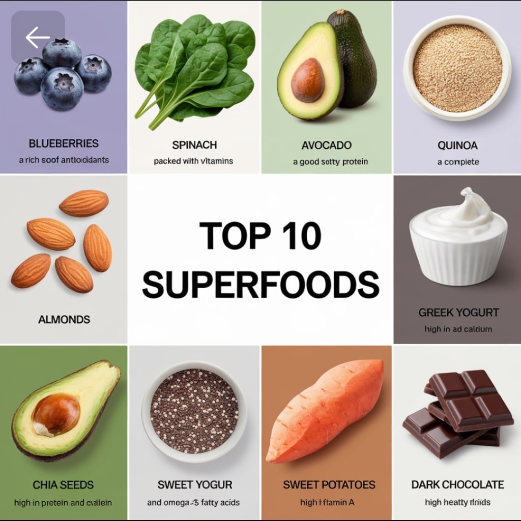 Top 10 Superfoods You Should Include in Your Daily Diet | Lifehack