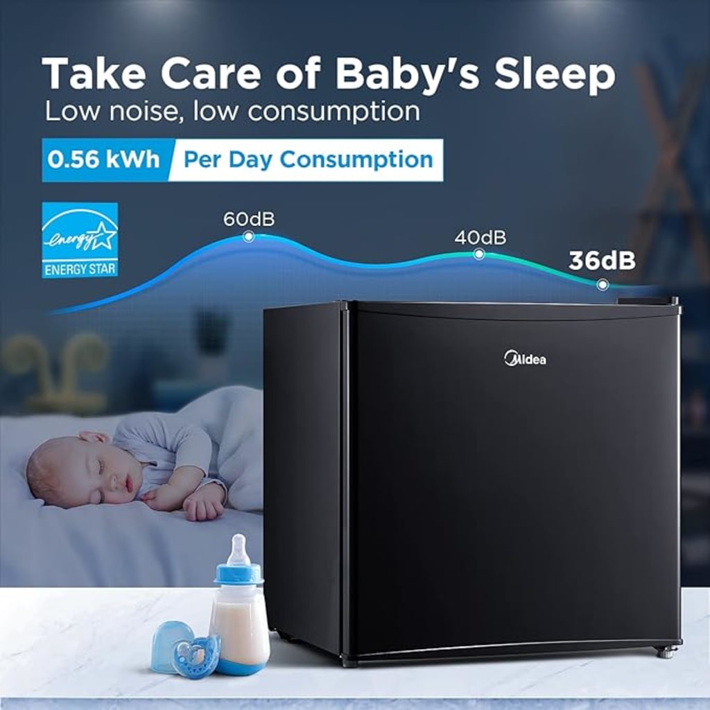 Overview of the Midea WHS-65LB1 Compact Single Reversible Door