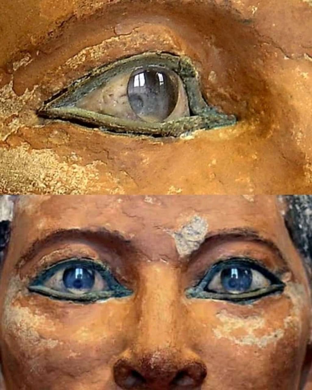 The Inlaid Eye of the Seated Scribe: A Marvel of Ancient Egyptian Craftsmanship | Art