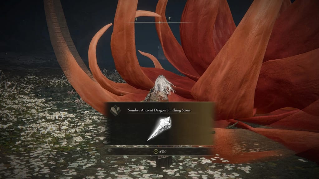 Somber Ancient Dragon Smithing Stone | History