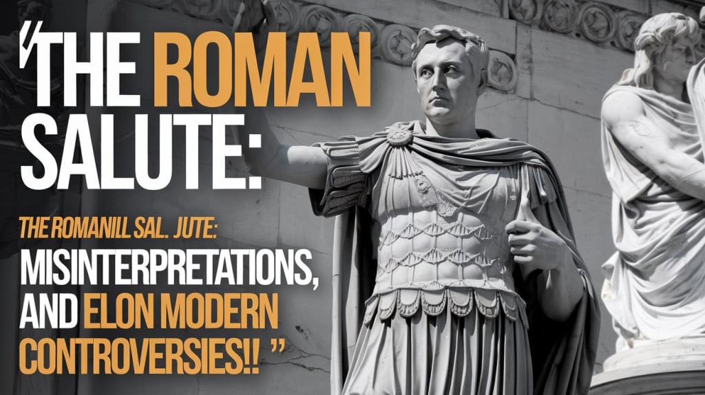 The Roman Salute: History, Misinterpretations, and Elon Musk Modern  Controversies | History