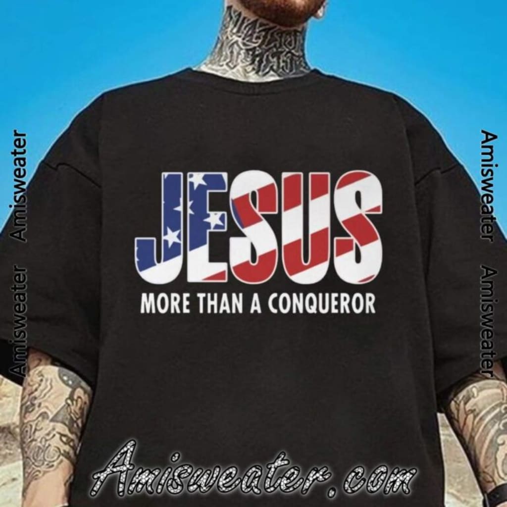 More Than Conquerors Faith Based T Shirt More Than Conquerors Faith Based T Shirt