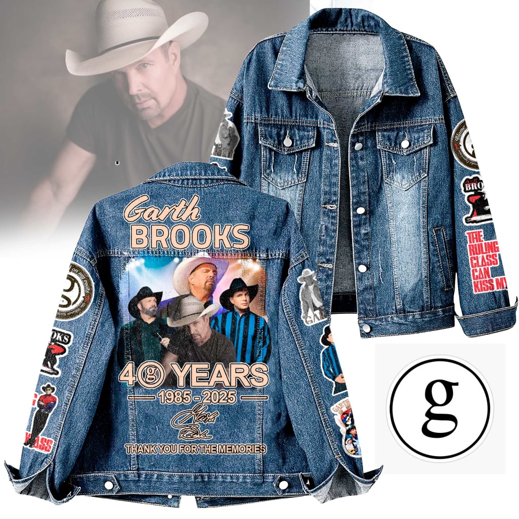 This Denim Jacket Tells the Story of Garth Brooks' 40-Year This Denim Jacket Tells the Story of Garth Brooks' 40-Year