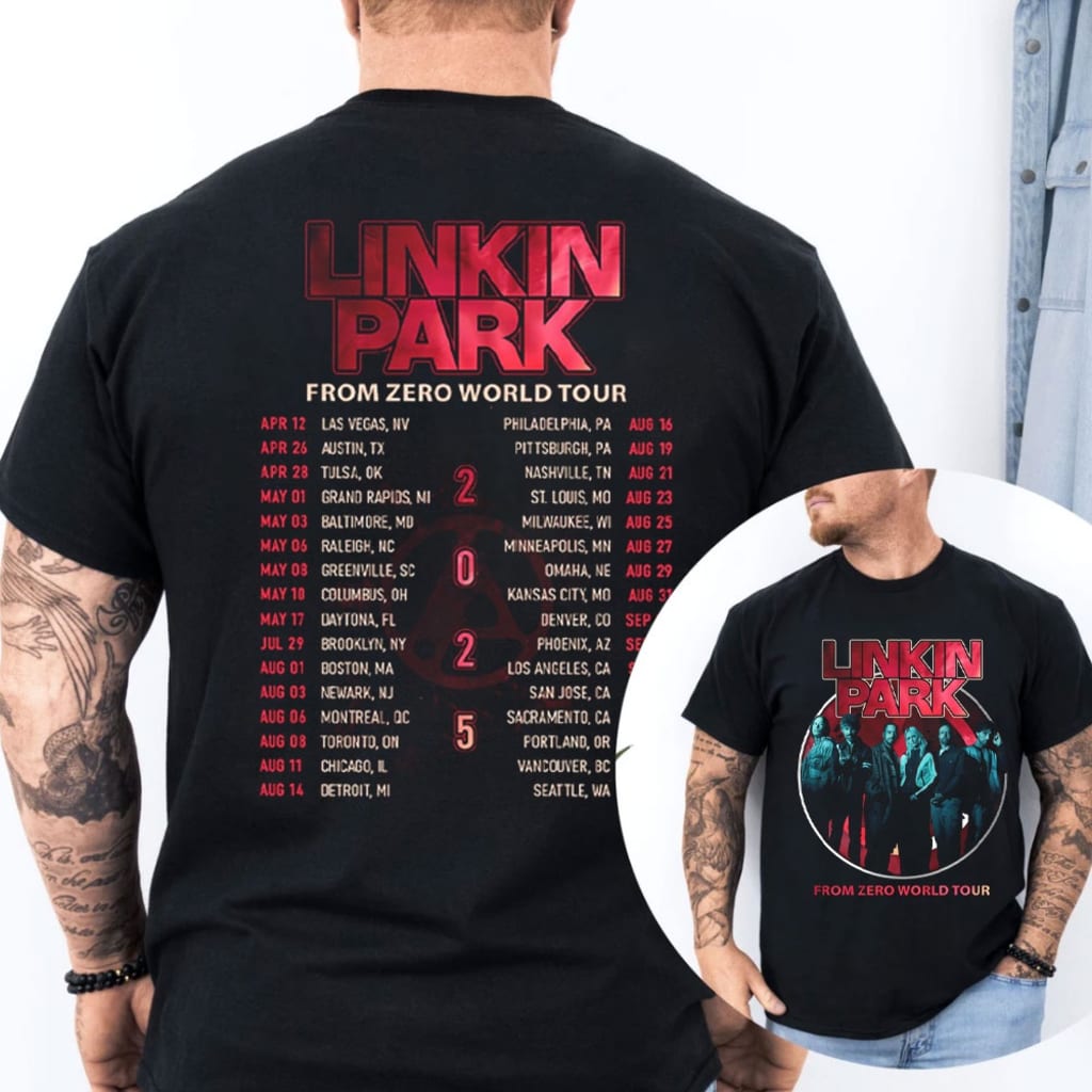 Relive the Tour: Linkin Park From Zero World Tour 2025 T Relive the Tour: Linkin Park From Zero World Tour 2025 T