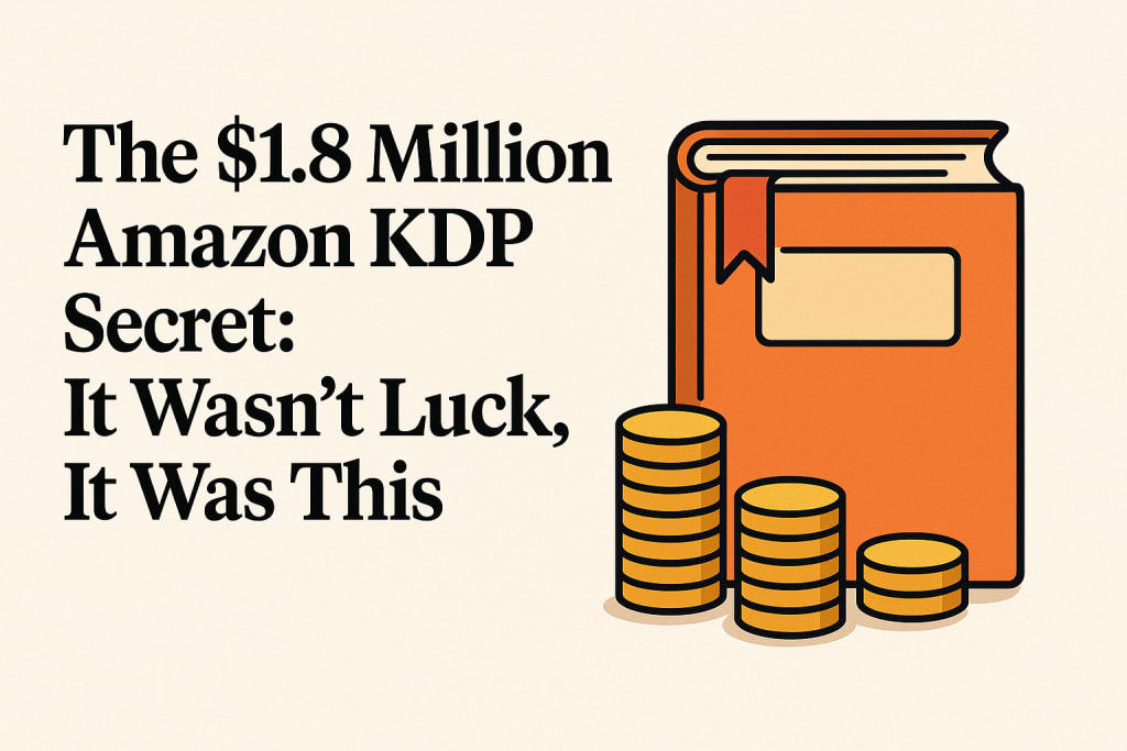 The $1.8 Million Amazon KDP Secret: It Wasn't Luck, It Was