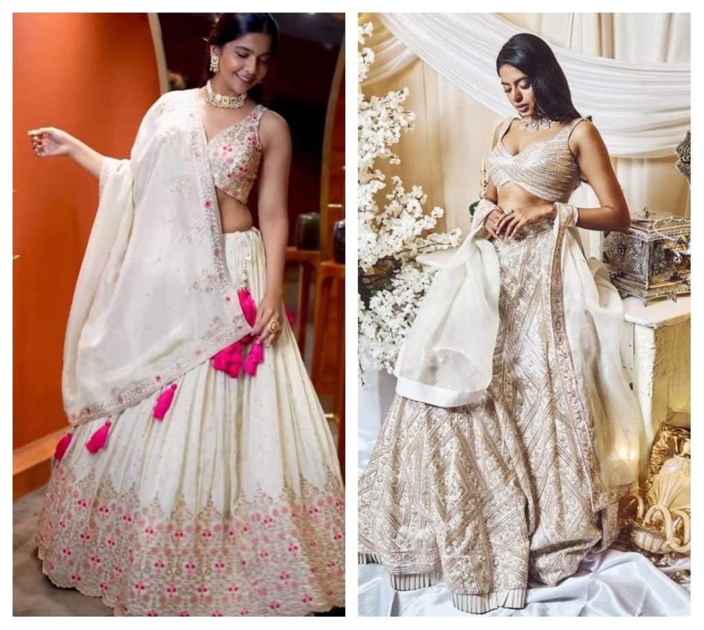 Celebrity Inspired White Lehenga Styles You Can Try | Styled