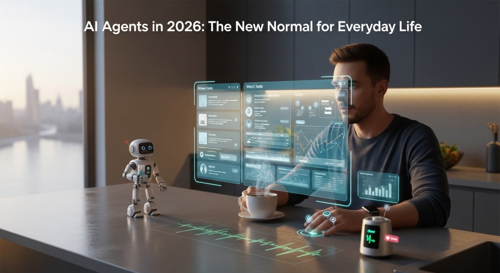 Top 10 Things to Expect in 2026: AI Breakthroughs, Apple Innovations, Economic Shifts, and Global Events 1 AI Agents in 2026: The New Normal for Everyday Life | Futurism