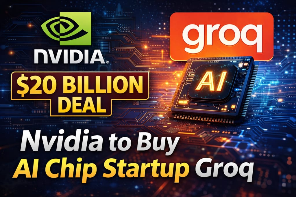 Image 1 for Nvidia licenses chipmaker Groq’s tech in reported $20 billion deal