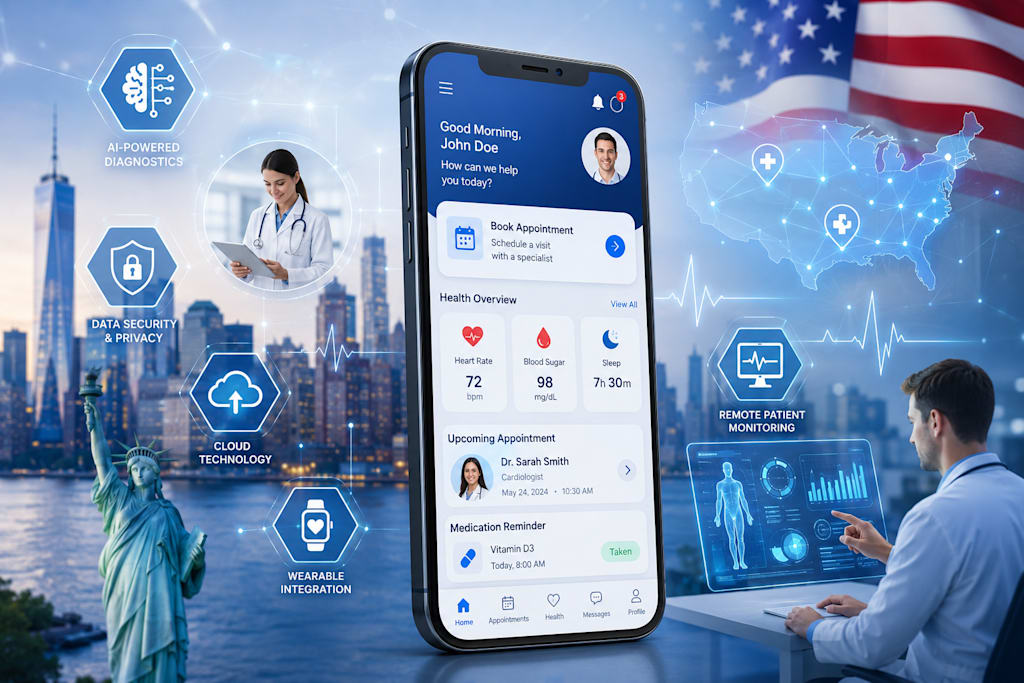 The Future of Healthcare Mobile Apps in the USA | 01