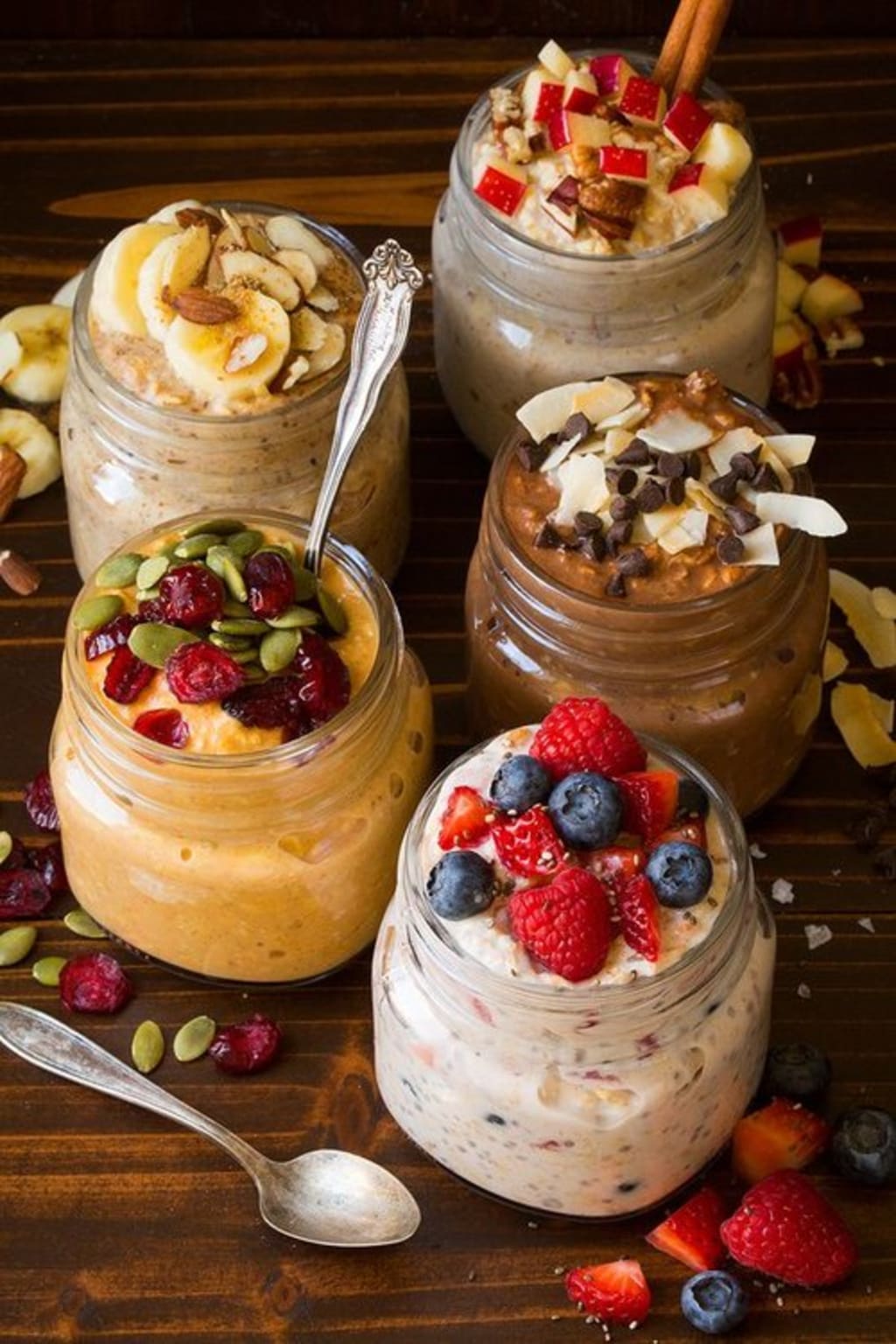 Customizable Overnight Oats in Four Different Flavors - THOR