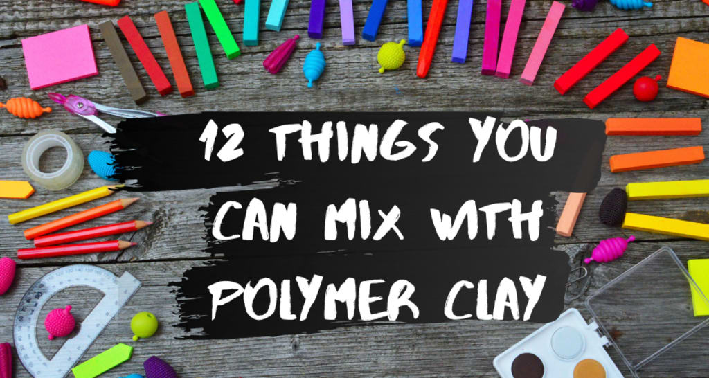 Tips For Painting On Polymer Clay and Working With Mixed Media