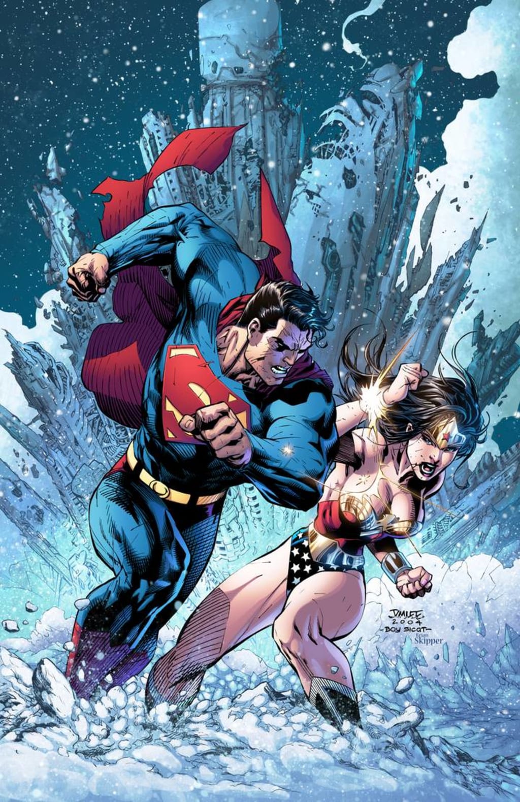 Comic Book Battles: Superman vs Wonder Woman