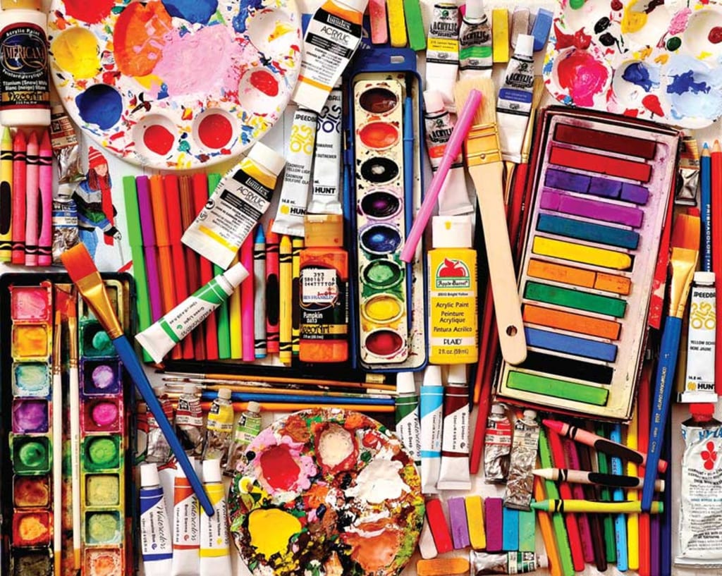 The Joy of Buying Art Supplies as an Artist