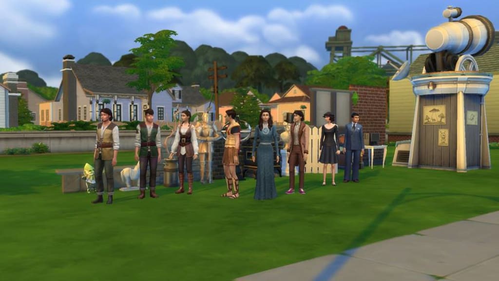 Sims 4 Legacy Edition, Base Game