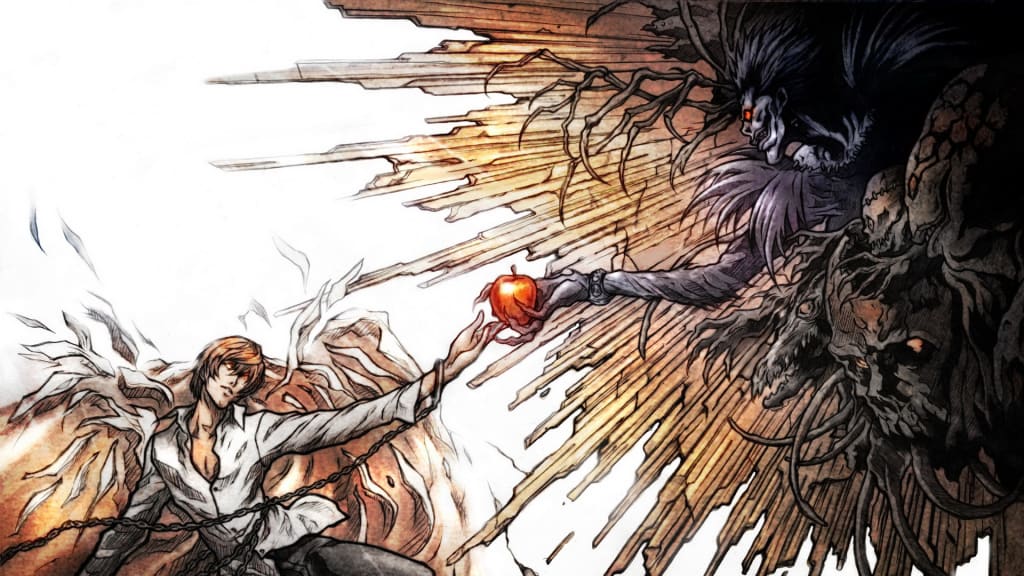 death note light dies manga