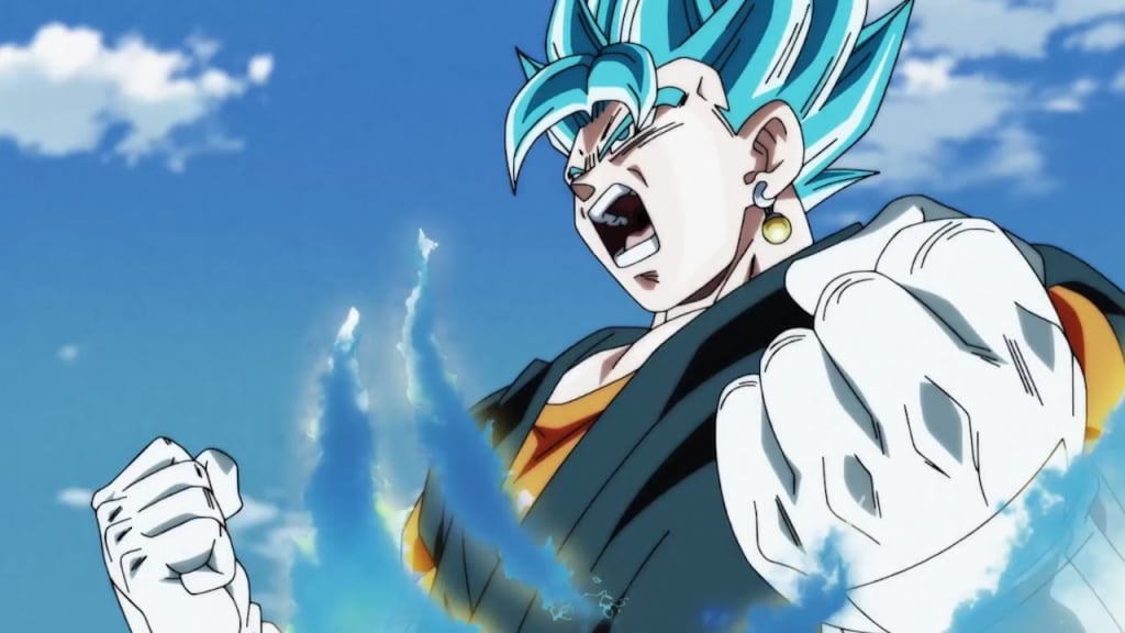 Super Dragon Ball Heroes · Season 1 Episode 3 · The Mightiest Radiance!  Vegito Blue Kaio-ken Explodes! - Plex