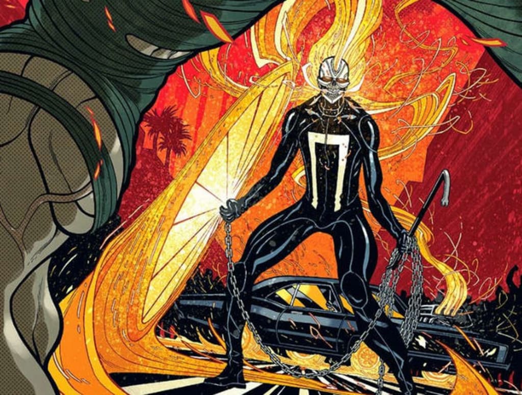 Ghost Rider' artist aims to give birth to a 'Hero