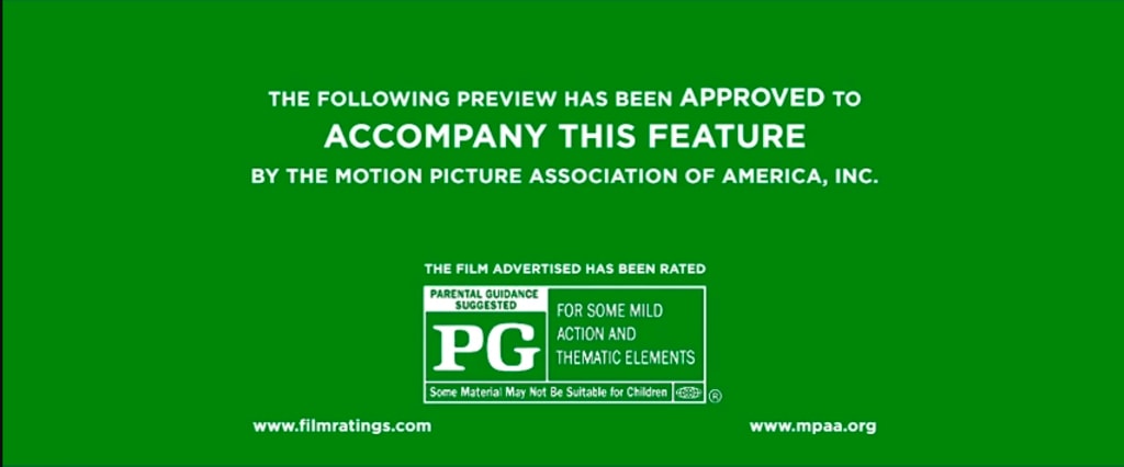 Why the MPAA's Rating System Is Almost Pointless