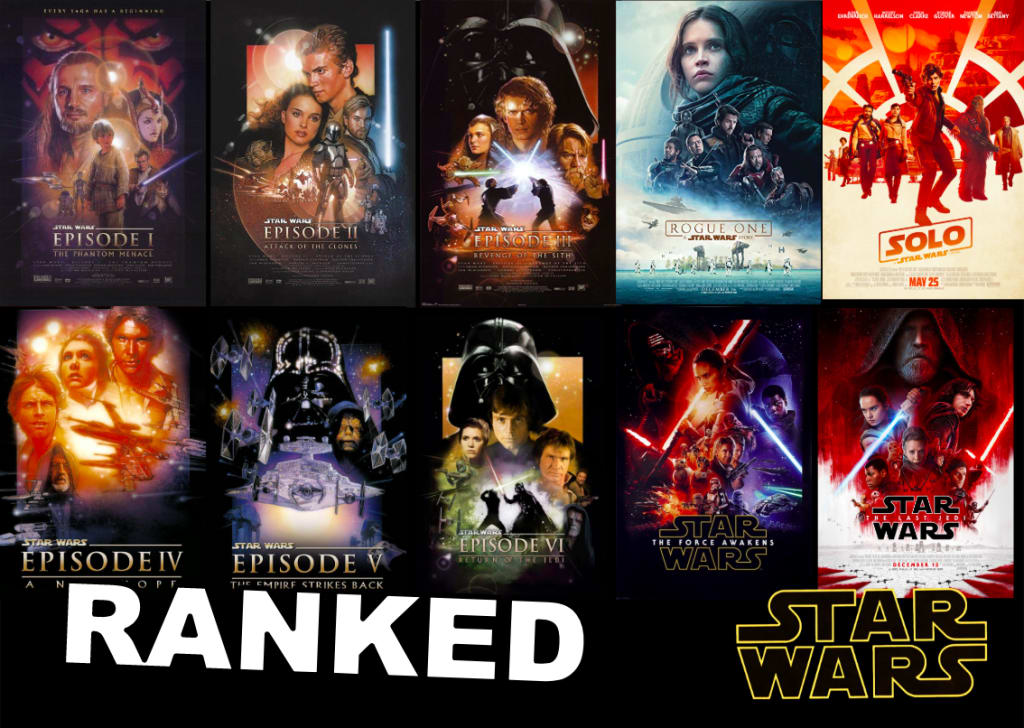 All 'Star Wars' Movies Ranked Worst to Best