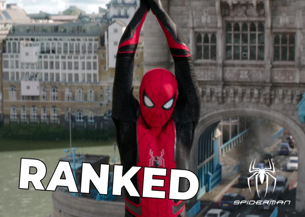 All 8 Spider-Man Movies, Ranked