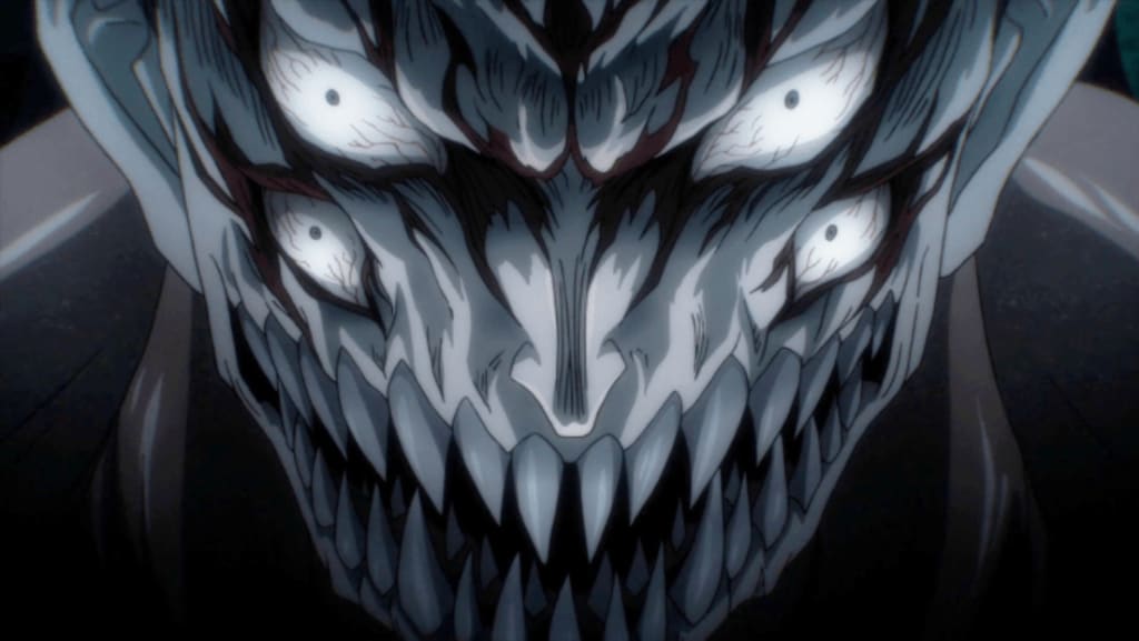 Anime character - Dark bad guy villain with evil anime smile - Anime  Characters - Magnet