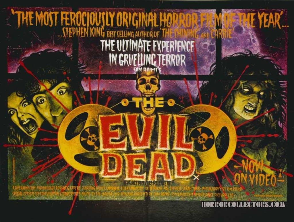 Horror Movie Review: The Evil Dead (1981) - GAMES, BRRRAAAINS & A