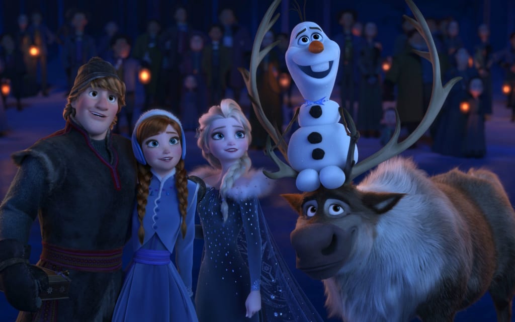 Elsa & Anna's Snow Scenes