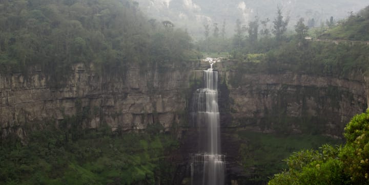 paradise falls. SOUTH AMERICA The falls that where used in the