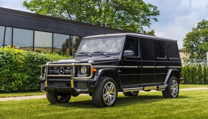 Mercedes G63 Limo Is a $1.2 Million Bulletproof Living Room on Wheels