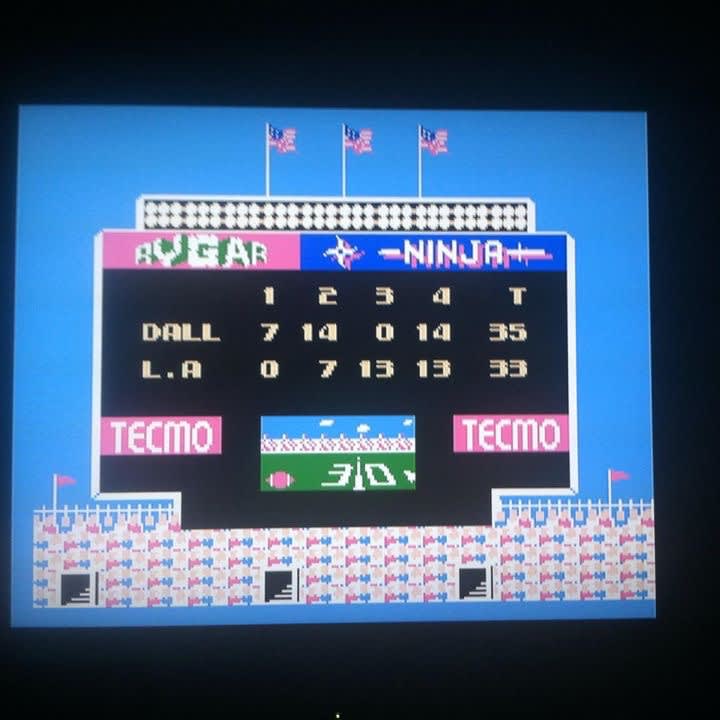 Tecmo Bowl - Anybody but the Raiders 