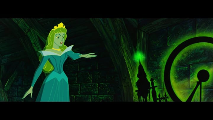 Scary Disney: Sleeping Beauty: Maleficent, The Spindle Wheel and the Dragon