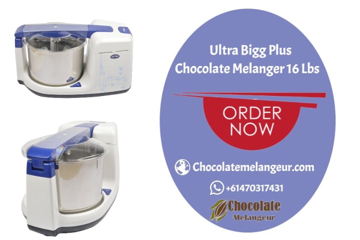 Ultra Chocogrind Chocolate Refiner Cocoa Stone Grinder Melanger