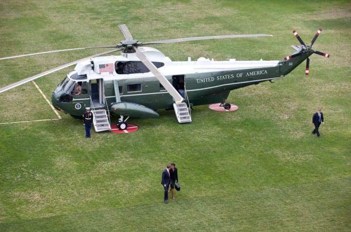 Trump's fleet: Air Force One, Marine One, Cadillac One