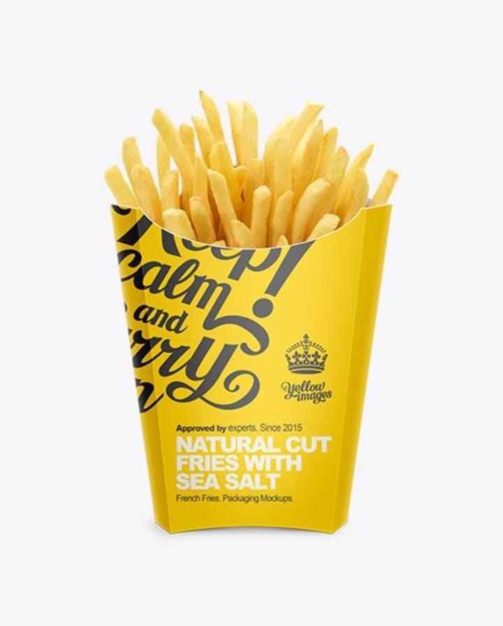 Custom French Fries Boxes  Packaging Wholesale With Logo