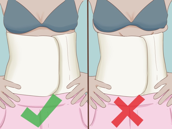 When to Start Wearing Abdominal Belt After C Section?