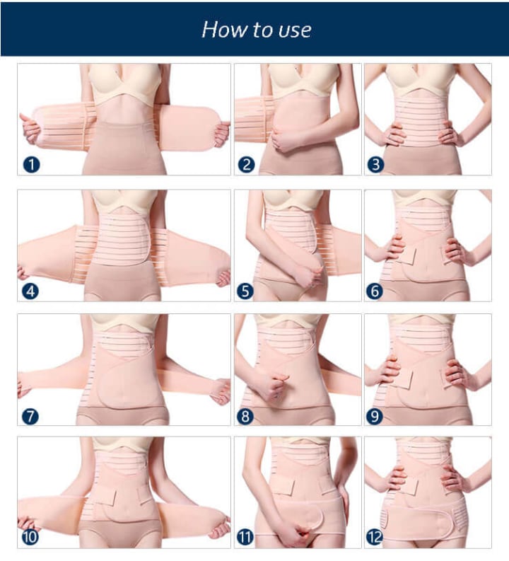 When to Wear an Abdominal Belt After a C-Section