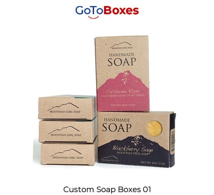 Custom Soap Boxes  Get The Finest Soap Boxes Wholesale