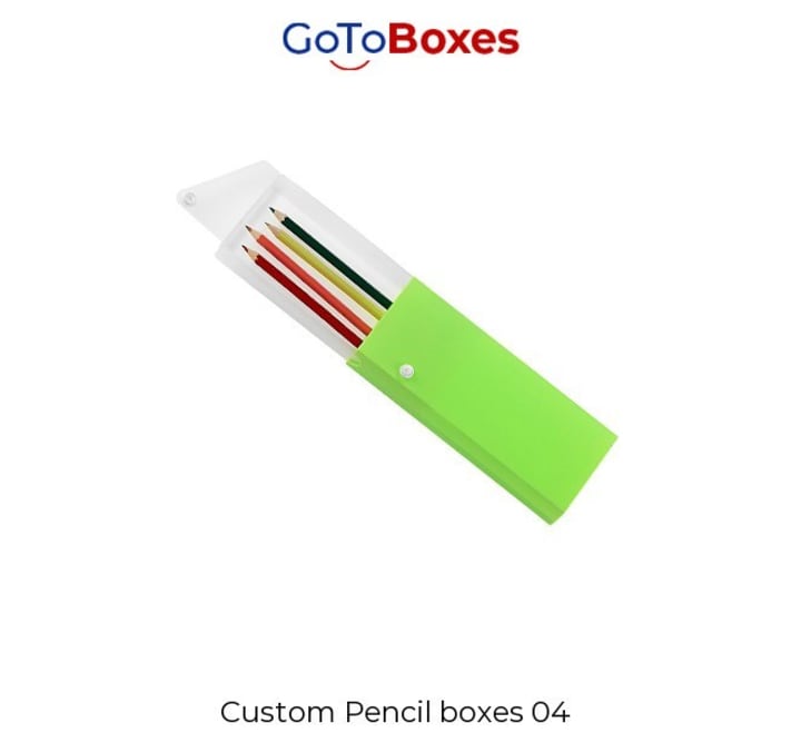 Custom Cardboard Pencil Boxes