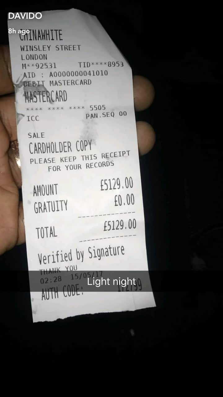 In Spirit !!! Man Spend 10.7 Million Naira At Aura Lounge, Lagos - See  Receipt - Celebrities - Nigeria