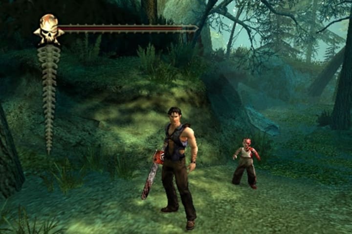 Evil Dead: Regeneration (PS2 Gameplay)