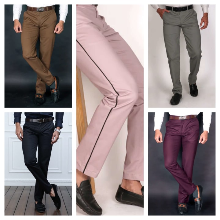 Buy Men's Black Color Formal Pants Online In Italiancrown