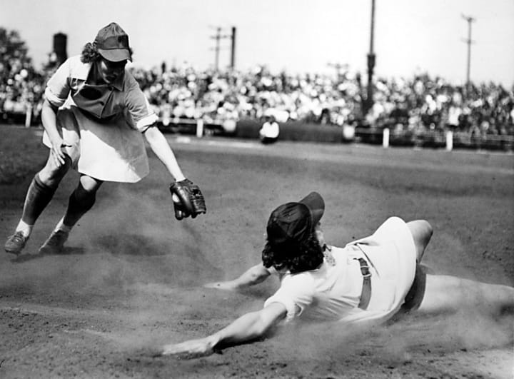 In a League of Their Own: The History of the All-American Girls Profes –  HOMAGE